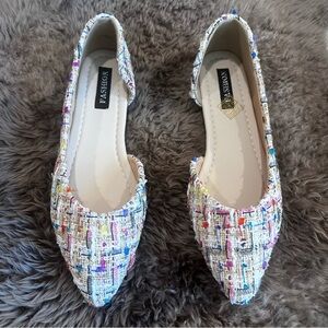 NWT Colorful Ballet Flats
